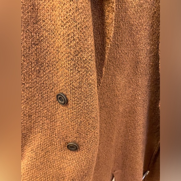brown long sweater vest - Picture 3 of 6